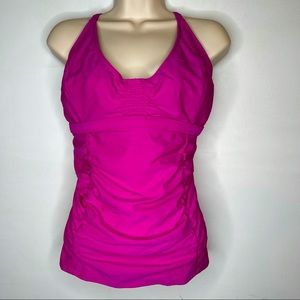 Athleta 36B/C Smocked Tankini NWOT